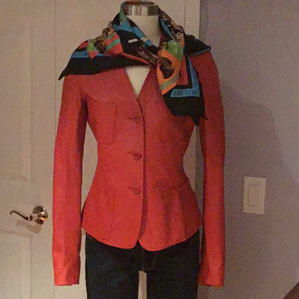 Donna Karan Leather Jacket